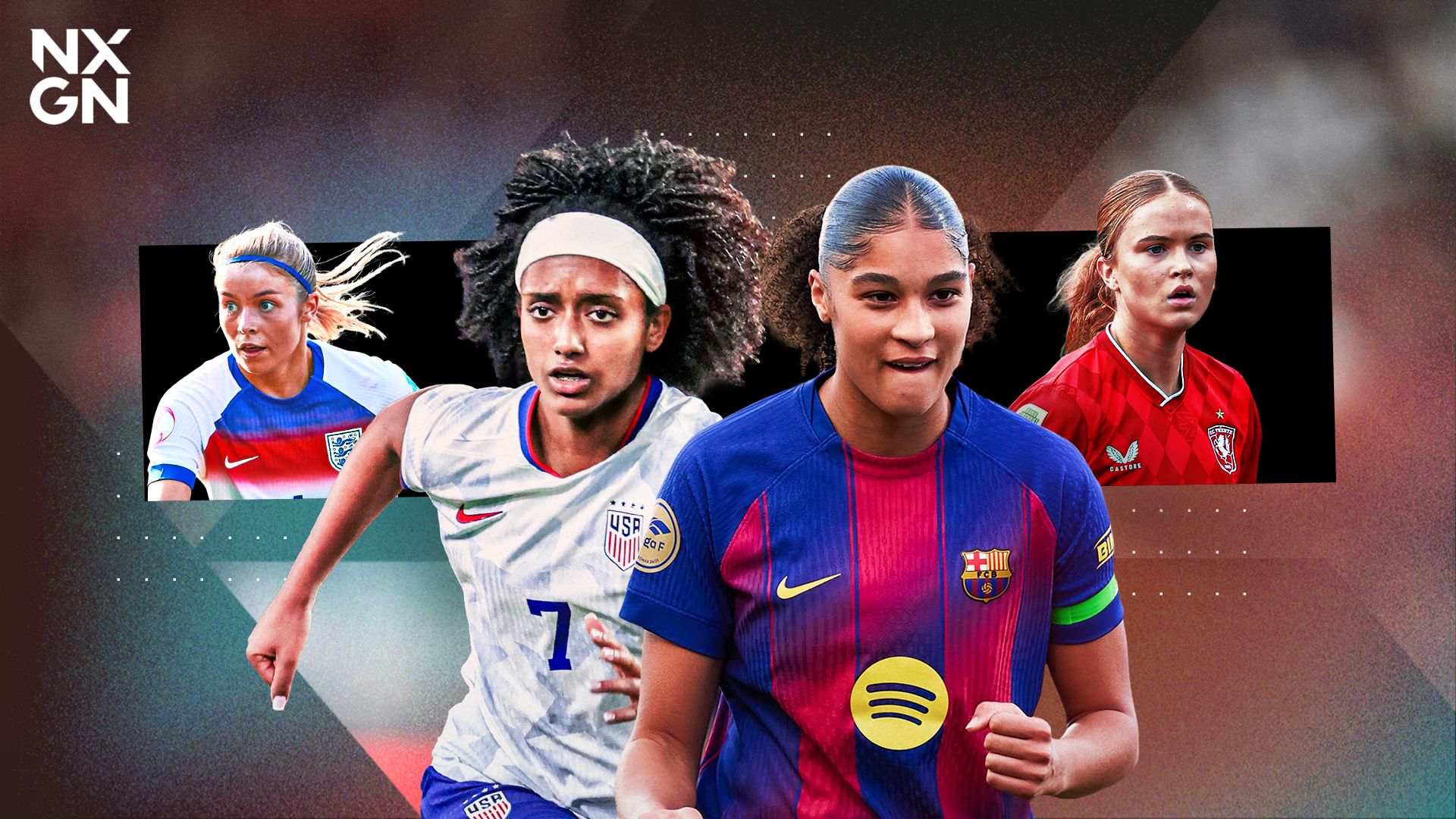 NXGN 2026】女子サッカー若手選手TOP25｜世界最高のヤングスター・逸材
